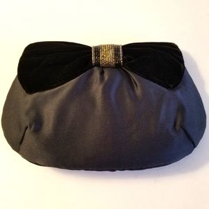 Black evening purse